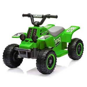 ATV for Kids, 6V Battery Powered Toddler 4 Wheeler w/Music, Light, 1.5mph Max Speed, Kids ATV 4 Wheeler 3+ Years - 1 of 4