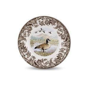 Spode Woodland 10.5” Dinner Plate, Perfect for Thanksgiving and Other Special Occasions, Made in England, Bird Motifs - 1 of 4