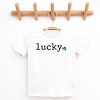 The Juniper Shop Lucky Typewriter Clover Youth Short Sleeve Tee - 3 of 4