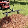 Coucheta 60-Inch Tow Behind Dethatcher & Lawn Sweeper | Lawn Tow Dethatcher Rake for ATV, Mower, 24 Steel Tines | Compatible with ATV, Lawn Tractor - 4 of 4