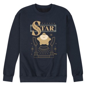 Men's - Disney - Star of Importance Graphic Fleece Sweatshirt - 1 of 4
