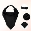 Unique Bargains Girl's Non Slip Triangle Hair Scarf Multicolour 12.6"x7.87" 6Pcs - 3 of 4