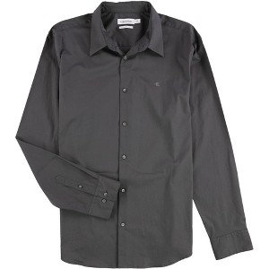 Calvin Klein Mens Slim Fit Refined Button Up Shirt - 1 of 2