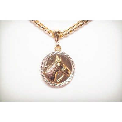 Aria Jeweler Chain with Equestrian Pendant