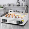 VEVOR Commercial Electric Griddle, 2800W Countertop Flat Top Grill, 122℉-572 ℉ Adjustable Temp, 25.98x15.75x0.39in Stainless Steel Griddle Grill - 2 of 4