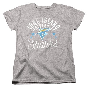 Women's Long Island University Sharks T-Shirt - 1 of 4