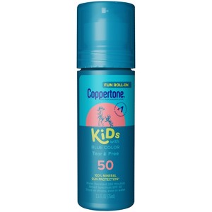 Coppertone Kids' Roll-On Sunscreen Lotion - SPF 50 - 2.5 fl oz - 1 of 4