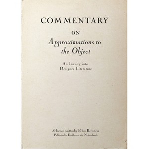 Commentary on Approximations to the Object - by  Pedro Bernstein (Hardcover) - 1 of 1