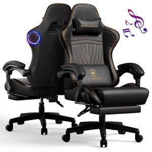GTPLAYER ACE-Pro Gaming Chair with Speakers, Video Game Chair with Footrest - 1 of 4