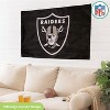 3'x5' Single Sided Flag w/ 2 Grommets, Las Vegas Raiders - 2 of 4