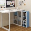 HOMLUX 3 Cube Decorative Bookshelf Open Bookcase Toy Storage Organizer Horizontal Vertical - 4 of 4