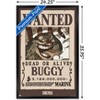 Trends International One Piece - Buggy Wanted Poster Framed Wall Poster Prints - 3 of 4