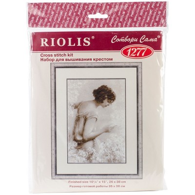RIOLIS Counted Cross Stitch Kit 10.25"X15"-Old Photo: The Letter (14 Count)
