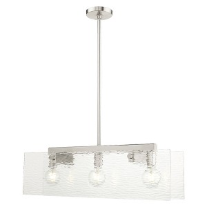 Livex Lighting Ashcroft 3 - Light Chandelier in  Brushed Nickel - 1 of 1