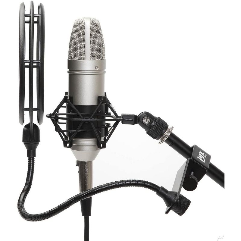 LyxPro Portable Microphone Pop Filter, Mic Sound Shield W/Gooseneck, 2 of 8