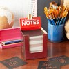 Bright Creations 300 Pack Rainbow Scratch Off Notes with 2 Wood Styluses Sticks, Red (3.5 in) - 2 of 4