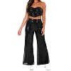Women's Still Shining Sequin Bra Tube Top - Main Strip - 3 of 4