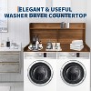 COZONY 2 Tier Washer Dryer Countertop, Laundry Room Organization Storage Topper with Edge - 3 of 4
