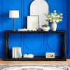KTMBDW Console Table 63”, 2-Tier Narrow Sofa Side Table with Storage Shelf, Entrance Table for Hallway, Foyer, Living Room, Corridor, Office - 2 of 4