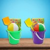 4E's Novelty Mini Beach Balls (50 Pack) - Summer Party Favors & Pool Toys, Hawaiian Decorations - 4 of 4