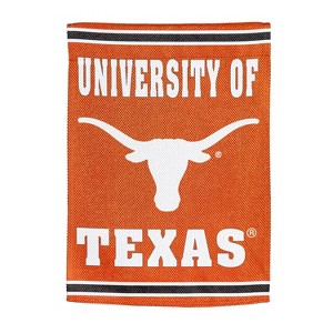 Embossed Suede Flag, House Size, University of Texas - 1 of 3
