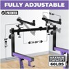 Liquid Stands 2nd Tier Keyboard Stand Attachment with Straps and Adjustable Arms - Piano Stand - Two Tier Keyboard Stand for Square Tube Z Stands - 2 of 4