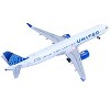 Airbus A321neo Commercial Aircraft "United Airlines" (N14502) White with Blue Tail 1/400 Diecast Model by GeminiJets - 4 of 4