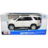 2021 Chevrolet Tahoe White with Sunroof "Special Edition" 1/26 Diecast Model Car by Maisto - image 3 of 3