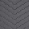 J&V TEXTILES Wine Cup Storage Chest - Deluxe Quilted Microfiber (Light Gray) - 3 of 4