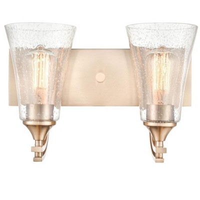 Millennium Lighting Natalie 2 - Light Vanity in  Modern Gold