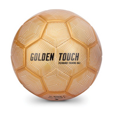 Premium Photo  The Golden Touch A Perfectly Sculpted and Hyperrealistic 3D  Soccer Ball