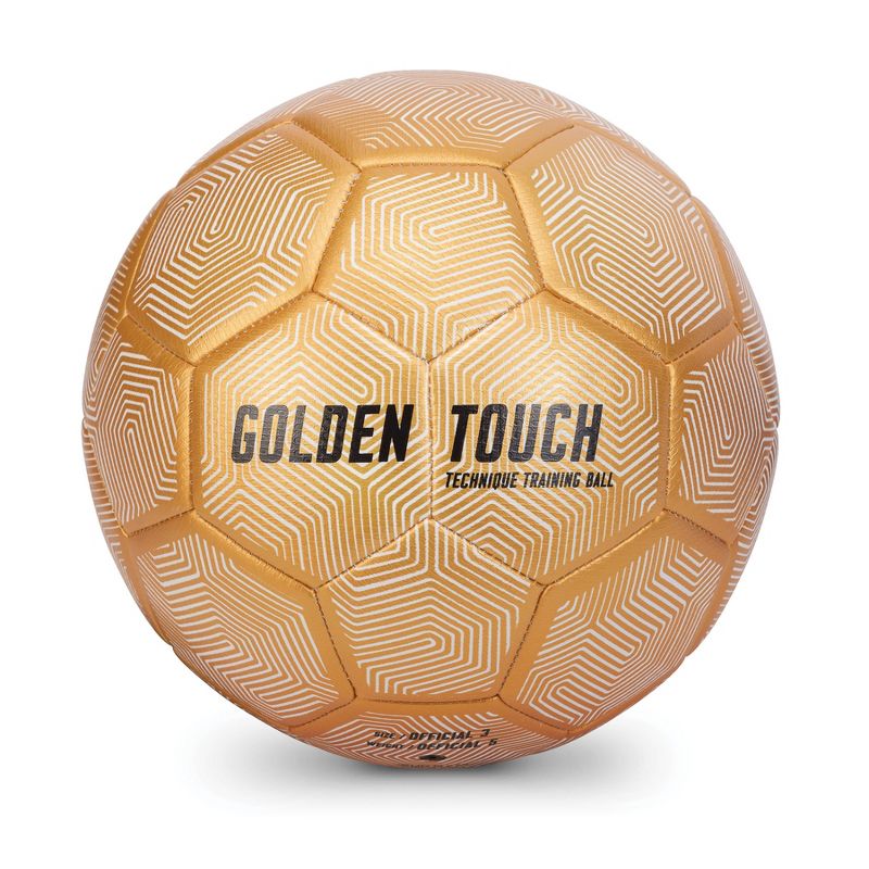 SKLZ Golden Touch Weighted Soccer Ball - Size 3 Gold, 1 of 13