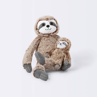 Plush with Rattle Sloth - Cloud Island™ Brown