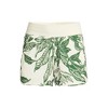 Lands' End Women's 3" Quick Dry Elastic Waist Board Shorts Swim Cover-up Shorts with Panty - 3 of 4