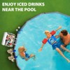 Hooure 13in 12 Quart Pool Cooler, Hard Cooler with Handle for Above-Ground Pools, Insulated Ice Chest Keeps Ice for up to 3 Days - 4 of 4