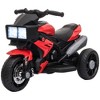 Aosom 6V Kids Motorcycle Dirt Bike Electric Battery-Powered Ride-On Toy Off-road Street Bike w/ Music Horn Headlights Motorbike for Girls Boy Blue - 4 of 4