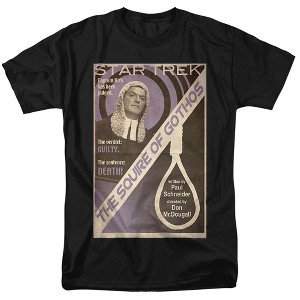 Star Trek Tos Episode 17 Adult T-Shirt Black - 1 of 4