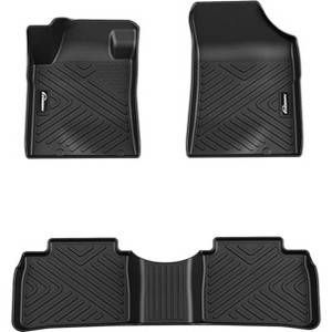 Custom Fit All-Weather Floor Mats for 2013-2018 Nissan Altima - Heavy Duty TPE Liners - 1 of 4