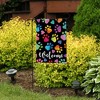 Briarwood Lane Everyday Garden Flag 18x12.5 For Outdoor Rainbow Pawprints Welcome Garden Flag Flag Garden Flag Flags For Outside - 4 of 4
