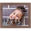 PosterPalooza | Shabby Chic Brown Picture Frame - UV Acrylic, Backing Board, Hanging Hardware Included - 2 of 4