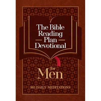 The Bible Reading Plan Devotional for Men - by  Broadstreet Publishing Group LLC (Leather Bound)