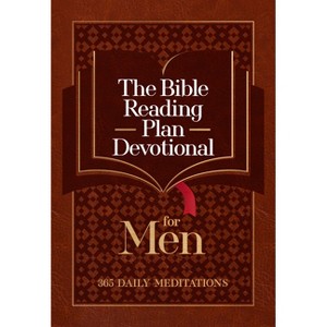 The Bible Reading Plan Devotional for Men - by  Broadstreet Publishing Group LLC (Leather Bound) - 1 of 1