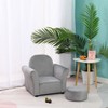 Kids Sofa Toddler Chair,Kids Armchair,Sofa Chair,Toddler Couch with Footstool, Upholstered Couch,Armrest Sofa Chair for Toddlers - 2 of 4
