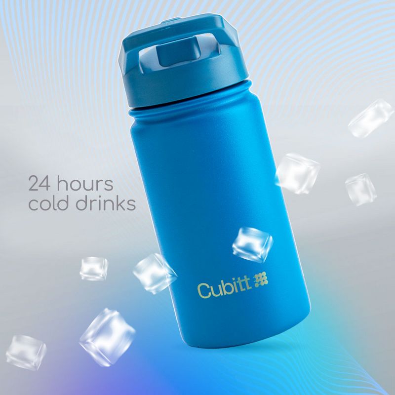 Cubitt Stainless Steel 14 oz Water Bottle for Kids, 2 of 4