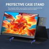 UPERFECT 15.6" 1080P Portable Monitor, USB-C & HDMI, IPS HDR Matte Screen w/ VESA, Speakers, Smart Cover - 4 of 4