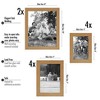 Americanflat Picture Frame Set of 7 Pieces with shatter-resistant glass - Available in a variety of sizes and styles - 3 of 4