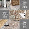 Vintage Floral Rug – Washable Low-Pile Non-Slip Non-Shedding Carpet,Stain-Resistant Foldable Floor Cover for Living Room,Nursery, Bedroom - 3 of 4