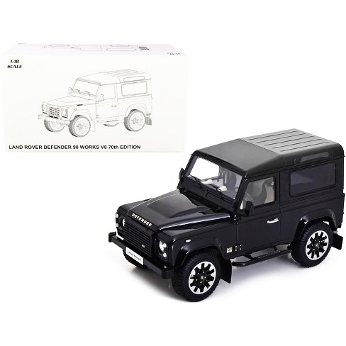 Land Rover Defender Works V8 Black "70th Edition" 1/18 Diecast Model Car By Lcd Models : Target