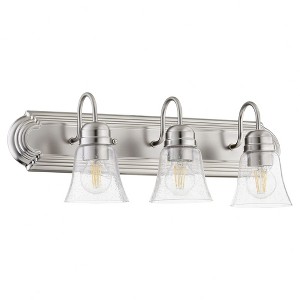 Quorum Lighting 3 - Light Vanity in  Satin Nickel - 1 of 1