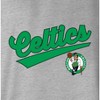 NBA Boston Celtics Women's Gray Long Sleeve Team Slugger Crew Neck T-Shirt - 4 of 4